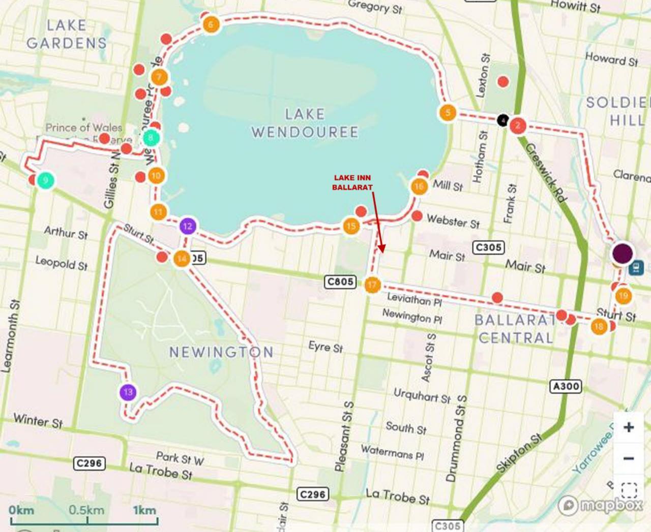 Lake Inn - Ballarat Esterno foto